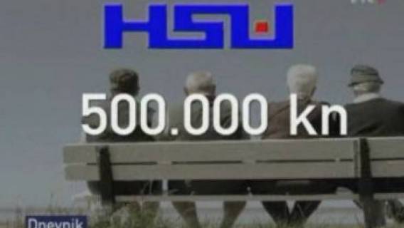 HSU ipak upla&aelig;eno pola milijuna kuna a ne Jordanu