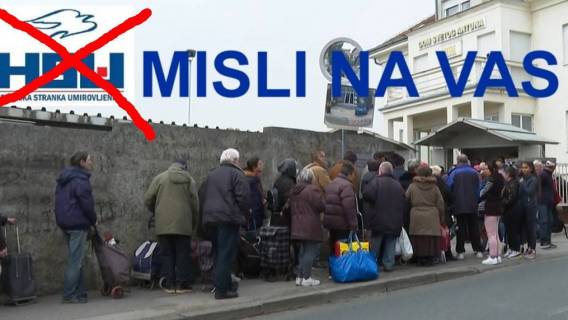 HSU umjesto povećanja mirovina umirovljenicima nudi pučke kuhinje