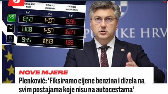 Igre sa cijenama goriva by Plenković & Co