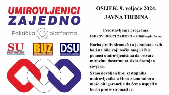JAVNA TRIBINA &ndash; OSIJEK 09.02.2024.