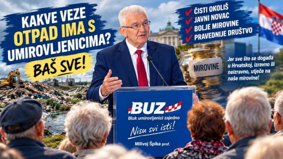 Je li umirovljenicima dopu&scaron;teno govoriti samo o mirovinama?