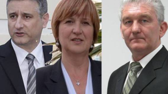 Kandidati za EU parlament HDZ-a, HSP-a dr. Ante Star&egrave;evi&aelig; i BUZ-a