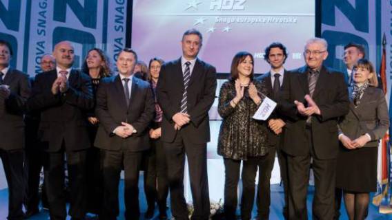 Koalicija HDZ,  HSP-AS, BUZ predstavila kandidate za Europski parlament