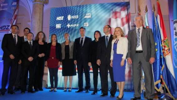 Koalicija HDZ, HSS, HSP AS, BUZ, ZDS i HDS predali listu za EU izbore
