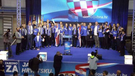 Kostrena: Predizborni skup Domoljubne koalicije za VIII izbornu jedinicu