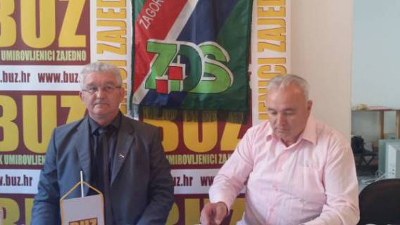 Milivoj &Scaron;pika BUZ i Ljubomir Pulji&aelig; ZDS na radio postaji KAJ