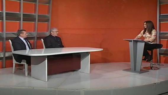Milivoj &Scaron;pika predsjednik i Dražen &Scaron;tiglić potpredsjednik BUZ-a u emisiji Aktualno na TV Vinkovci