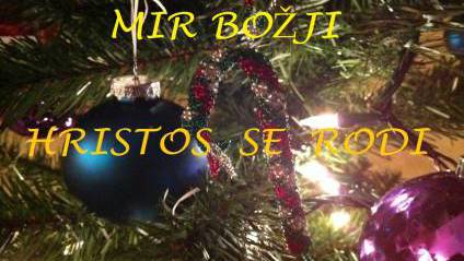 Mir Božji, Hristos se rodi