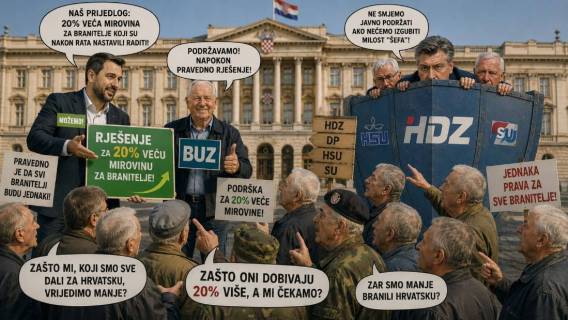 Novi poku&scaron;aj, isti izazov... Tko će stati iza umirovljenih branitelja?
