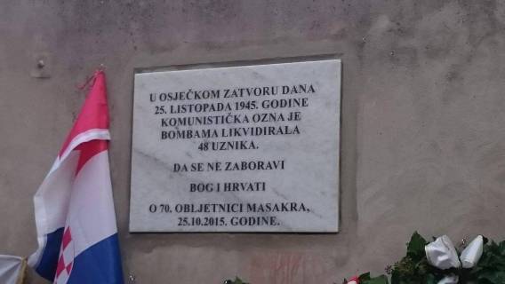 Obilježena 70-ta obljetnica masakra OZNA u Osijeku