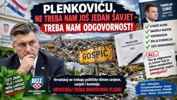 Plenkoviću, ne treba nam jo&scaron; jedan Znanstveni savjet, treba nam odgovornost!? 