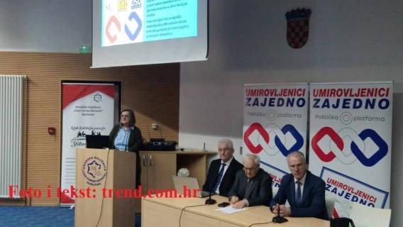 Politička platforma Umirovljenici zajedno održala javnu tribinu &ndash; cilj povećati mirovine