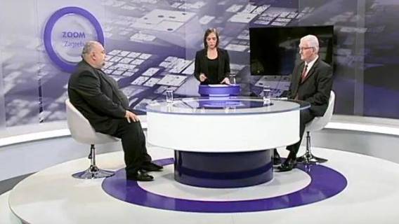Politički analitičar Davor Genero i Milivoj &Scaron;pika u emisiji Zoom Zagreb