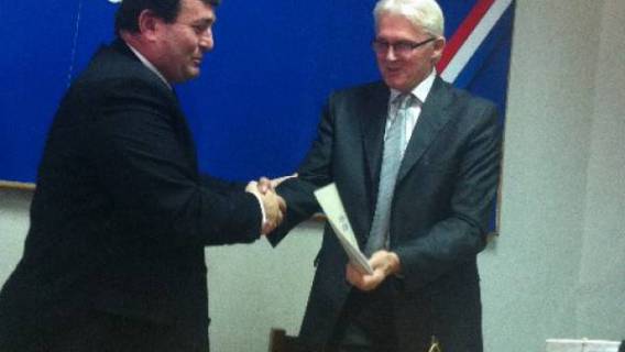 Potpisan Koalicijski sporazum HDZ-a i BUZ-a u gradu Sisku.