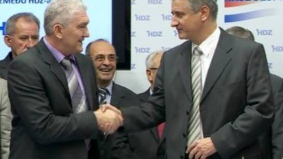 Potpisan koalicijski sporazum izme&eth;u HDZ-a i BUZ-a