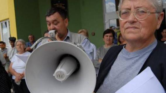 Predsjednik OO SU Sikirevci na &egrave;elu prosvjeda