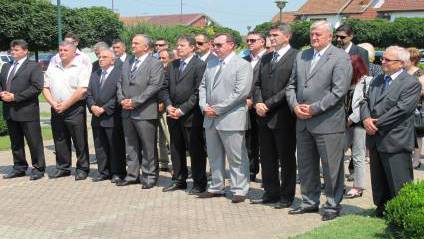 Predsjednik SU-a na proslavi dana grada Otoka u Vukovarsko Srijemskoj županiji.