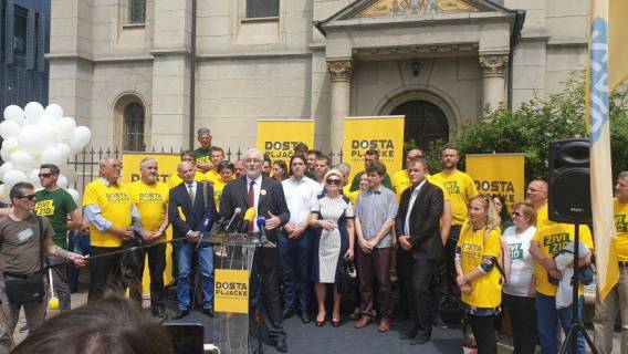Predstavljanje platforme DOSTA PLJAČKE