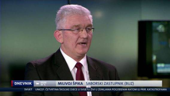 Prof. Milivoj &Scaron;pika kao gost Dnevnika Nove TV: Nemamo vremena za nečije igre