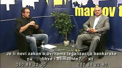 prof.dr. Ljubo Jur&egrave;i&aelig; u emisiji Markov trg na OTV-u TV Jabuka