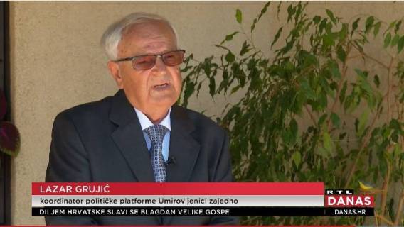 RTL DANAS 15.08.2023. UMIROVLJENICI ZAJEDNO