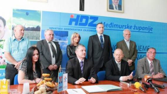 U &Egrave;akovcu potpisan koalicijski sporazum HDZ-HDS-BUZ-HSP