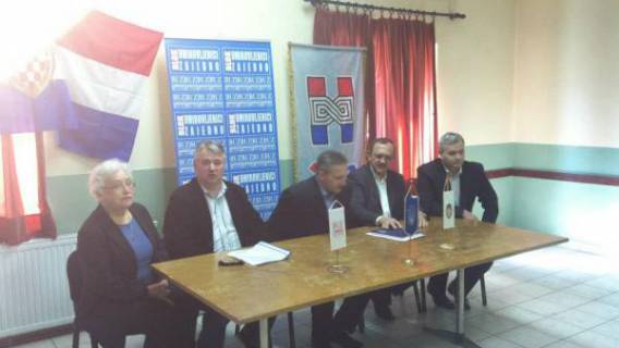 U Gare&scaron;nici  sa koalicijom HDZ - HSS - BUZ