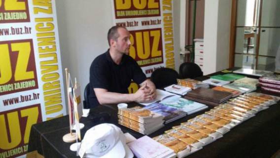U prostorijama BUZ-a Davor Grguri&aelig; predstavio novu knjigu