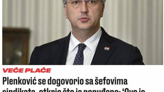 Udruženi Sindikati mogu ono &scaron;to razjedinjeni umirovljenici ne mogu