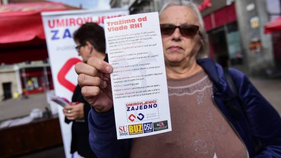 Umirovljenici zajedno predstavili izračun: Pogledajte koliko bi iznosila mirovina za 40 godina staža